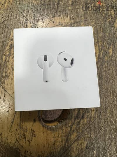 Apple Air Pods 4 جديدة متبرشمة