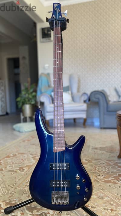 Ibanez SR370E - Sapphire Blue Bass Guitar
