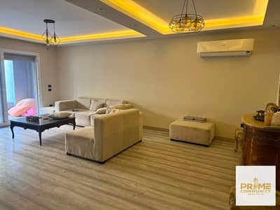 For Luxury&Privacy Lovers Ultra-Modern Prime Location Apartment for Rent in Golden Square Zayed Regency Compound First Row Directly on the Pool&Fully