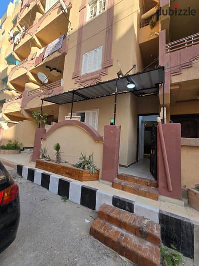 Ground floor apartment for sale at Palm Beach by the sea and services with ultra lux finishing