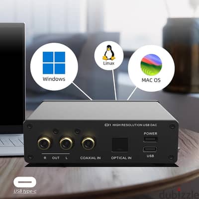 داك احترافي SMSL D1 High-Fidelity Digital Audio Decoder