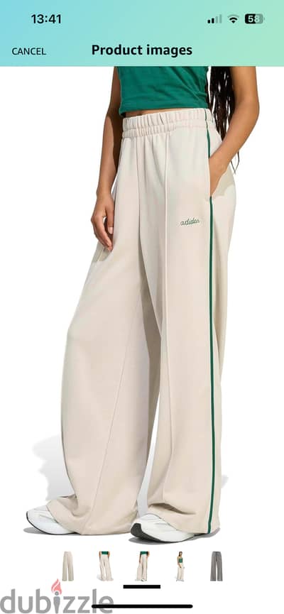 NEW Adidas large women essentials sport golf pants  alumina green