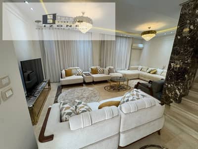 أفضل سعر فيلا مفروشة بالكامل للإيجار في الرحاب Al Rehab City القاهرة الجديدة New Cairo نموذج H مساحة 300 متر 5 غرف نوم 4 حمامات