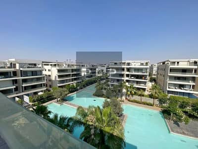 Apartment for rent at the lowest price, ready to move in, in Lake View Residences compound, Fifth Settlement, with a direct view of the landscape.