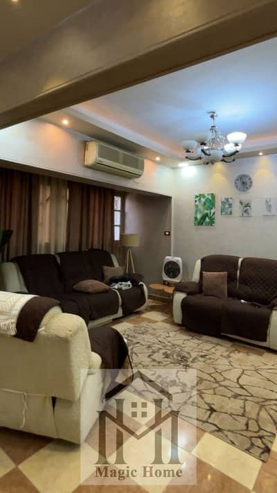 Own a distinctive apartment in Mohandessin with an area of 160 square meters for a final price of 3.6 million EGP, including an elevator and a share i