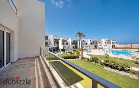**Fully Finished Chalet Directly on the Sea for Sale in a Strategic Location at June North Coast, Ras El Hekma**
