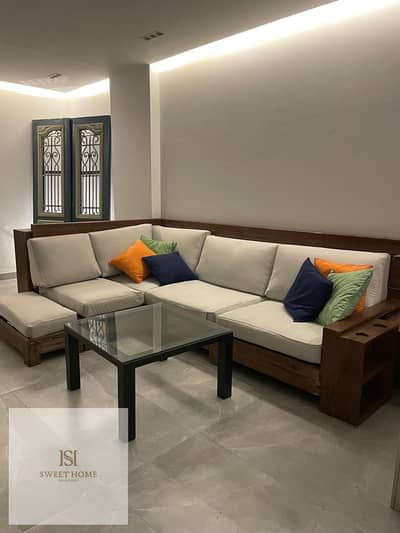 للإيجار شقه ارضي مفروشه  في  Sky Condos