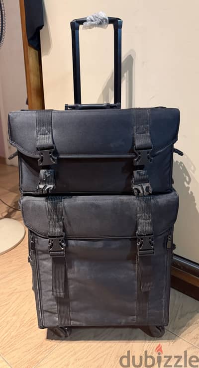 Makeup bag for professional makeup artists