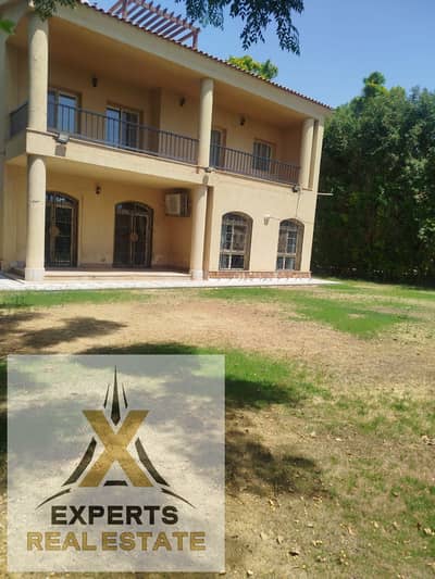 Standalone Villa for Rent in Madinaty - VG1 Direct View of Golf Course & Lakes