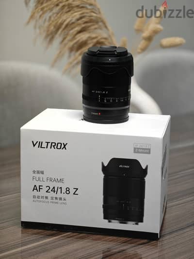 Lens Viltrox 24m F1.8 for nikon