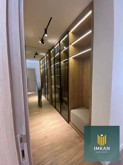Ready for immediate handover: a finished apartment for sale in Jayd Compound, Fifth Settlement—just minutes from the Al-Rehab Eastern Market—with a do