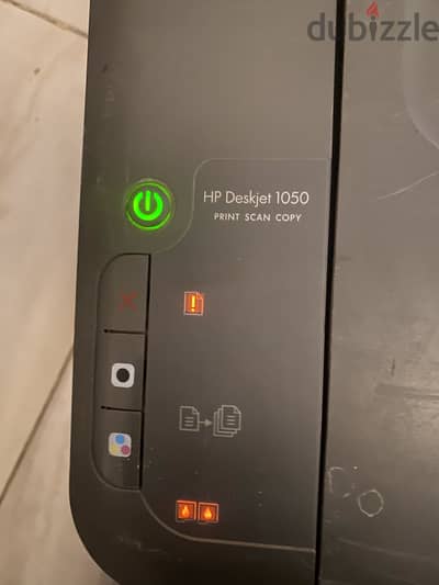 طابعة HP اللوان وابيض واسود