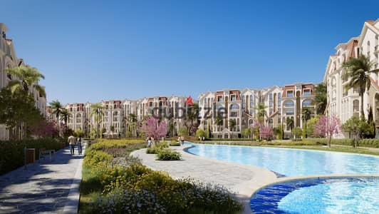 Your apartment is discounted by 20% from the original price with an area of 102 m in the best location and the finest project in the sixth settlement, your apartment has a view of the pool