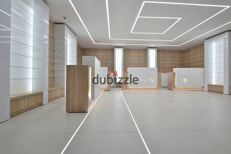 Pharmacy for sale in the New Administrative Capital, second row behind the Tourist Towers, directly on the Eastern Axis, adjacent to the Service Trian