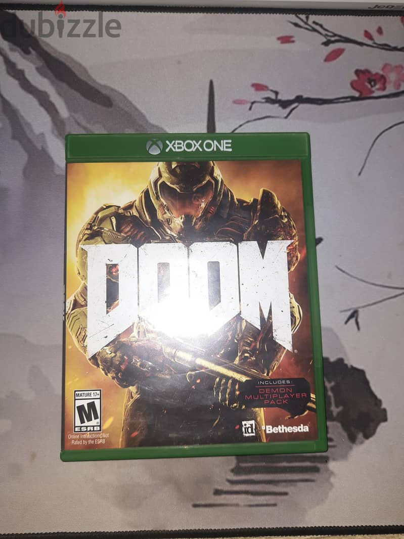 Xbox One X 1TB (True 4K) + Blue Controller + 4 Games + Original Box 9