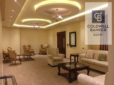 Rental Opportunity Now | 400 sq m Duplex, fully finished and furnished with luxury furniture, inside Al Nakheel Compound – New Cairo – First Settlemen