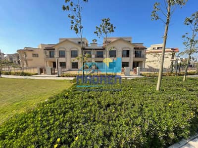 Townhouse Corner Model F3 Wide Garden View for Sale in Madinaty Group 25 Villas Four Seasons