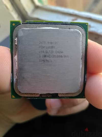 مازربورد G41 مع معالج Intel core  مع الفانه