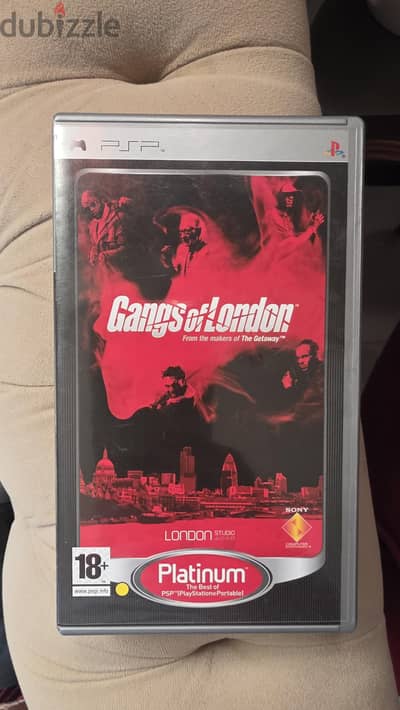 لعبة Gangs of London أصلية لجهاز PSP 