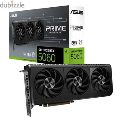 للبيع كارت شاشه جديد متبرشم 5060 8GB GDDR7