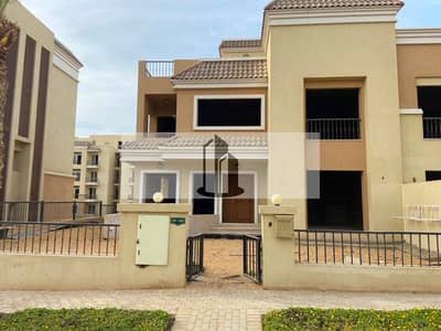 للبيع فيلا S Villa بموقع مميز للبيع في مرحلة S2 داخل كمبوند Sarai سراي المستقبل سيتي