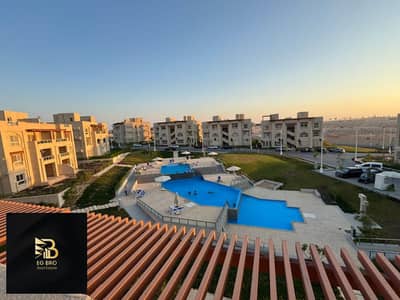 شاليه فاخر مفروش بالكامل بروف خاص للإيجار بـ Pool View في قرية جايا الساحل الشمالي