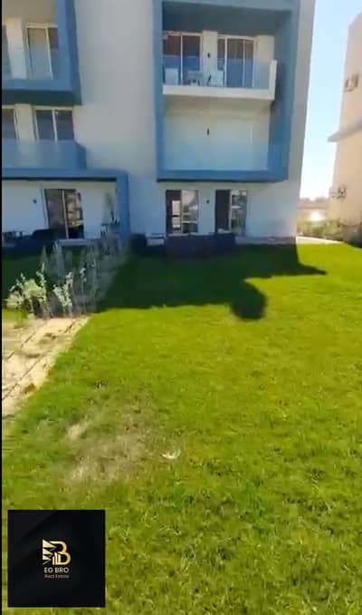 Ground Chalet with Private Garden & Lagoon View for Rent in Fouka Bay Ras El Hekma