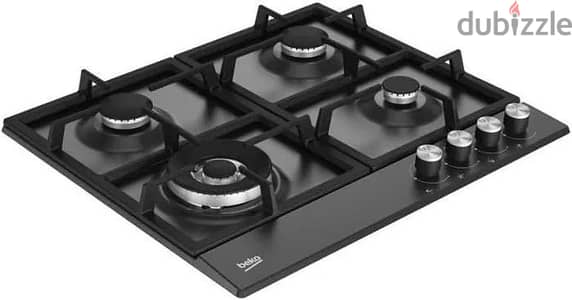 Beko 60 cm Built-in 4-Burner Gas Hob, بوتاجاز بيكو غاز ٦٠سم جديد
