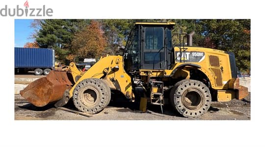 من أمريكا مباشرة إلى ميناء الإسكندرية لودر كاتربيلر CAT 950M