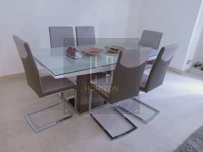 شقة مفروشة مودرن بحديقة للإيجار في ذا فيلدج التجمع الخامس Apartment rent The Village