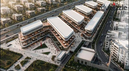 Medical clinic finished for sale 60m in Seven Complex in October Gardens on Zewail Main Street with the lowest down payment of 10% and the longest repayment period with the management and operation company October Gardens