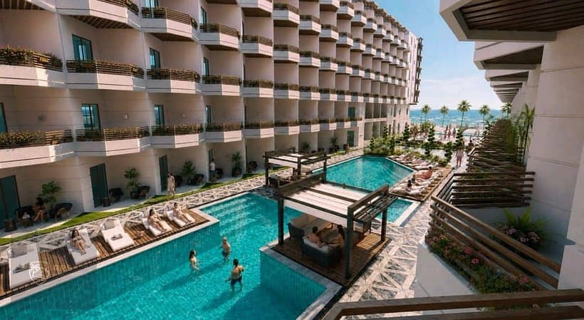 The first offering opportunity at a beachfront resort with the lowest price and the longest repayment at the resort and hotel
