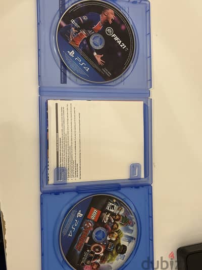 FIFA  21 ps4 and Lego avengers ps4 cds