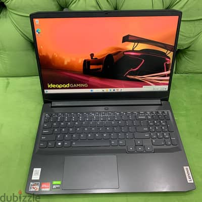 Lenovo gaming 3 GTX 1650 " Ryzen 5 - 5600H " like new زي الجديد