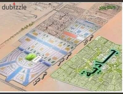 قطعة أرض للبيع – بيت الوطن شمال الواحة | أكتوبر Bait Al Watan North El Wahat | October  موقع مميز  بالقرب من منطقة 800 فدان، بموقع مميز ودبل فيس