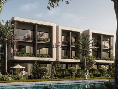 Townhouse 160m delivery in two years in the Flat project fully in the heart of the Fifth Settlement from a company with previous work and installments over 9 years equal installments without down payments