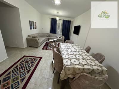 Furnished apartment for rent in Al Rehab three bedrooms near Avenue Mall