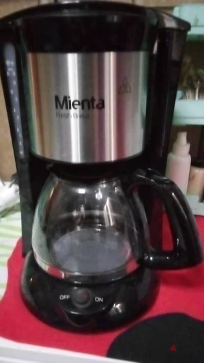 ماكينة قهوة فلتر Mienta بحالة الزيرو