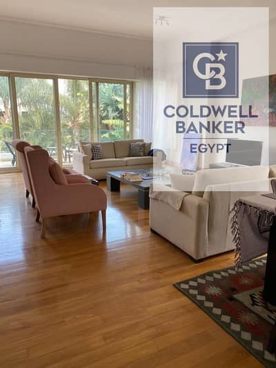 فرصة إيجار استثنائية | شقة 280م  متشطبه ومفروشة بالكامل بإطلالة مباشرة على النافوره داخل Lake View Villas – القاهره الجديده - التجمع الخامس -  3 غرف