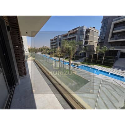 بأفضل فيو  شقه للايجار3نوم  نصف مفروش فى كمبوند الباتيو اورو التجمع الخامس Apartment for Rent in El Patio Oro Compound