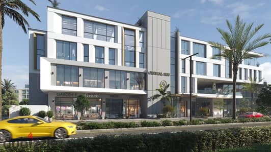 For sale, distinguished area of 22 meters in the strongest location with the best investment return in October inside Central Hub mall, at a price per meter and an amazing payment system under the management of a management and operation company.