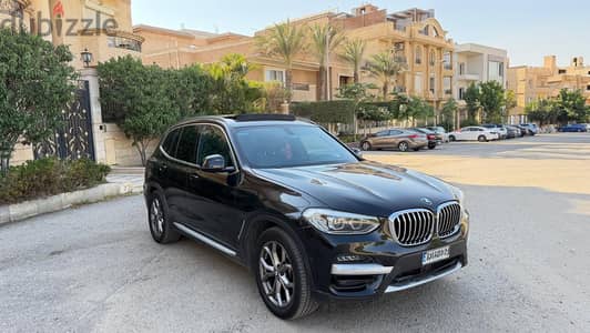 Bmw x3 2020  2000cc   ٨٣٠٠٠km مالك اول صيانات توكيل  فابريكة بالكامل ب