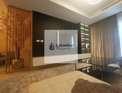 3-bedroom apartment with ultra-modern finishing in Palm Hills New Cairo, overlooking a garden