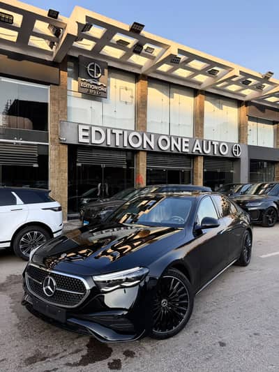 MERCEDES E200 AMG 2026 ZERO PREMIUM PLUS