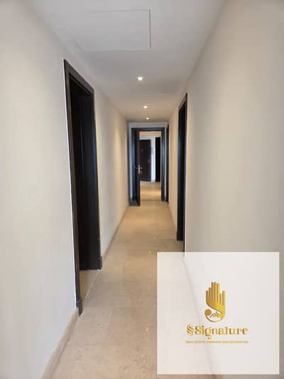 Apartment for rent, super deluxe finishing, in Cairo Festival City - Living Compound - New Cairo, open view