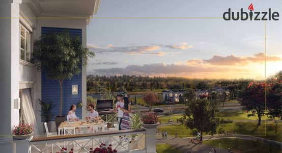 For sale Apartment in Immediate delivery Mountain View i City October Compound - M V Park - The Lake
