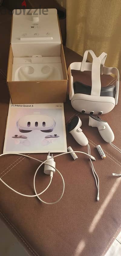 Meta Quest 3 128gb نظارة ميتا واقع افتراضي واقع معزز