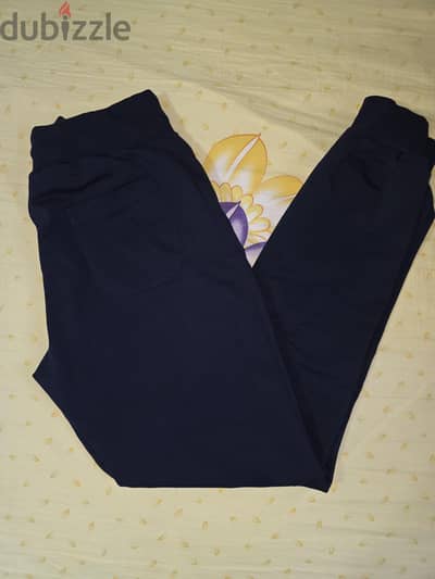 شروال كحلي navy blue sweatpant