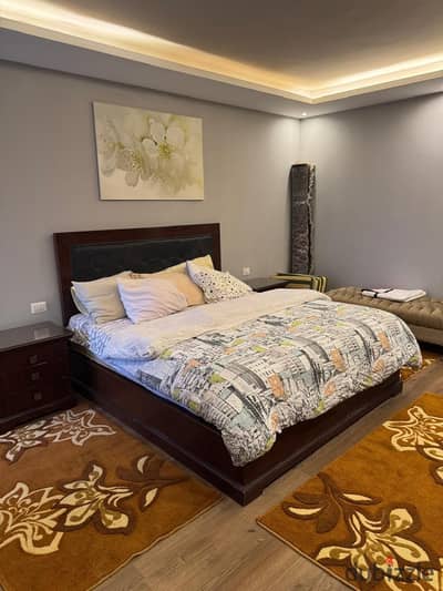 Furnished hotel-style apartment for rent in Al Rehab.