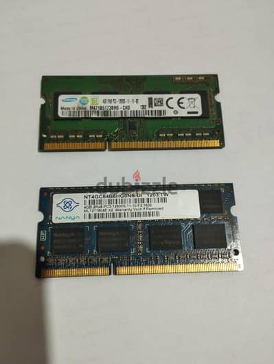 رامات ٤ جيجا ddr3